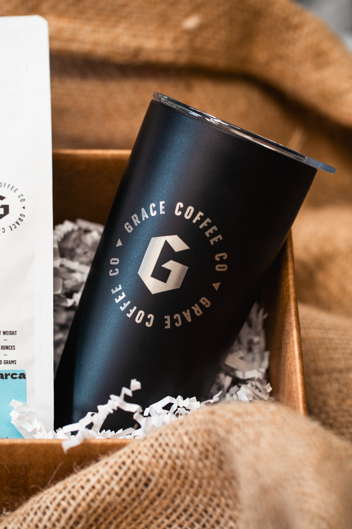 Grace Coffee Co. Tumbler + Coffee Bundle